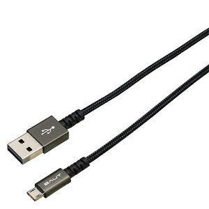 【5個セット】BAUT PREMIUM両面microUSBケーブル 2A 2.0m GM BUSMRAN200GMX5