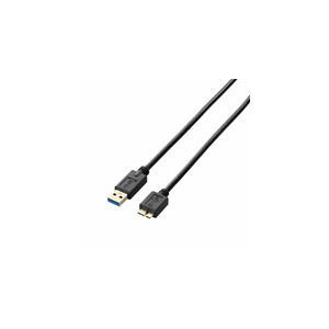 エレコム　USB3.0ケーブル(A-microB)　USB3-AMB05BK