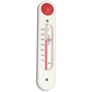 EMPEX suction pad attaching coming off type thermometer origin ...TG-5101 white 