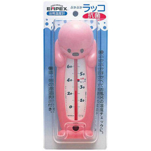 EMPEX 浮型 湯温計 ぷかぷかラッコ TG-5203 ピンク