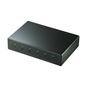 サンワサプライ USB Type-C充電器 6ポート合計18A高耐久タイプ ACA-IP81 (67-9308-66)