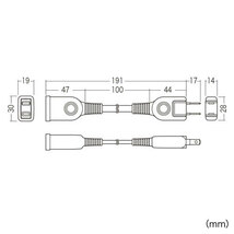 サンワサプライ 電源延長コード TAP-EX21001_画像6