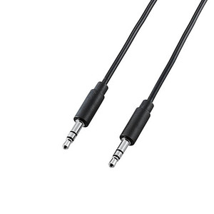 Elecom AV Cable/для Boombox/3,5φ Audio Cable/Black/1,0M DH-MMRN10
