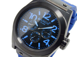 アバランチ AVALANCHE クオーツ メンズ 腕時計 AV1027-BUBK ブルー