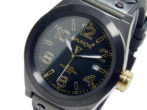 アバランチ AVALANCHE クオーツ ユニセックス 腕時計 AV1028-BKBK ブラック