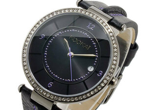  Koo kai KOOKAI quarts lady's wristwatch 1620-0001 black 