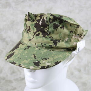 【アメリカ海軍】NWU TypeⅢ &#34;AOR2&#34; CAP（八角帽）サイズ：7 1/4《軍放出品　未使用品》