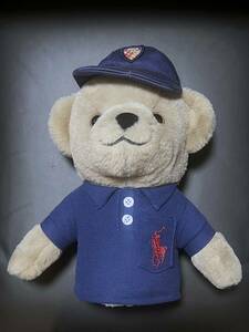 RALPH LAUREN POLO GOLF ラルフローレン ポロ ゴルフ ぬいぐるみ ポロベア フェアウェイウッド用 ヘッドカバー ブルー系