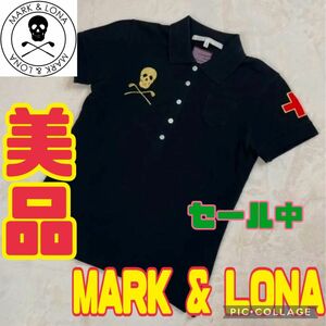 《美品》MARK&LONA ポロシャツ　マークアンドロナ《希少品》