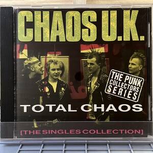 【CD】CHAOS U.K.「TOTAL CHAOS -THE SINGLES COLLECTION-」CD PUNK 26(ANAGRAM RECORDS)