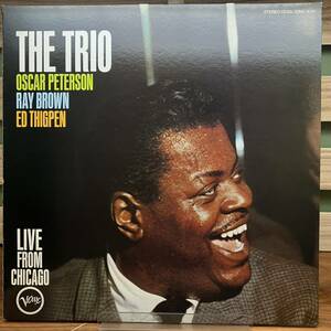 【レコード】Oscar Peterson 「The Trio - Live From Chicago」LP / 23MJ 3026（国内盤）【JAZZ】