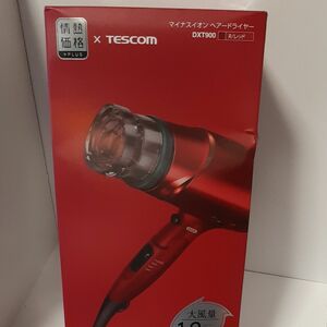 TESCOM マイナスイオンヘアードライヤー DXT900 R レッド