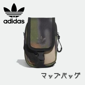 【新品】adidas アディダス カモ マップバッグ オリジナルス