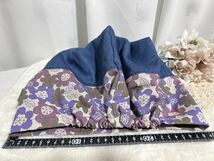 b583＊ハンドメイド＊医療用帽子＊花柄＊ケア帽子＊おしゃれ外出用＊日よけ＊MLサイズ＊大人用＊女性用＊プレゼント用_画像9