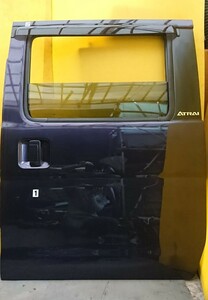 ダイハツ アトレー カスタム ターボ RS S331G スライドドア リア 左 ガラス、バイザー、内張付 COLOR B70 純正