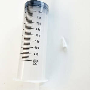 【新品】 超大容量 500cc 浣腸器 注射器 シリンジ 様々な用途に 洗浄 プレイ 即納 整備 工具の画像1