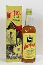 ◎未開栓◎WHITE HORSE ホワイトホース Fine Old ファインオールド スコッチ ウイスキー 特級 760ml 43％ 外箱付　同梱可◎4980-5_画像1