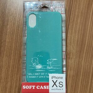 ピーナッツ iPhone X 対応 ソフトケース SNG-199B / ダッシュ