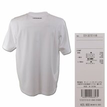 30%OFF【カステルバジャック】メンズ 半袖Tシャツ L(48) 白 7213272118-01 CASTELBAJAC カジュアル 上質 おしゃれ @_画像3