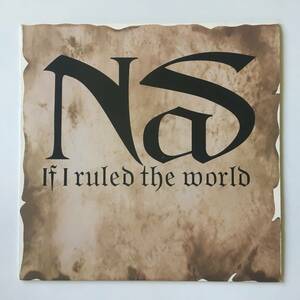 23511●Nas - If I Ruled The World/44 78327/Lauryn Hill/Instrumental A Cappella/アカペラ/12inch LP アナログ盤