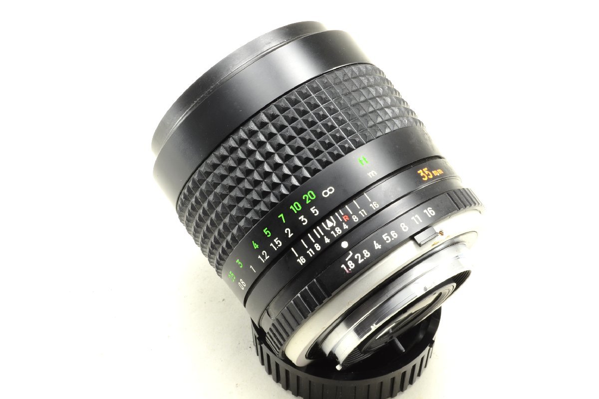 良品】MINOLTA ミノルタMC W.ROKKOR-HH 35mm F1.8 / 光学クリアー#3850