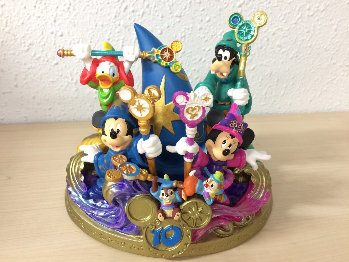 ディズニー TDS10周年 フィギュアリン ミッキー＆フレンズ チップと