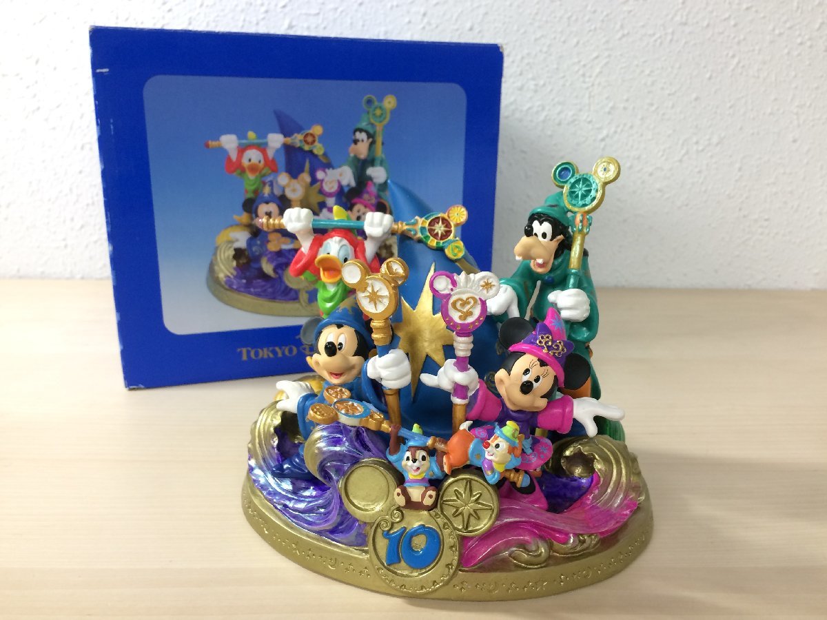 ディズニー TDS10周年 フィギュアリン ミッキー＆フレンズ チップと