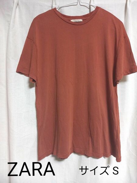 ZARA ザラ レディース 無地 Tシャツ S コットン 綿100