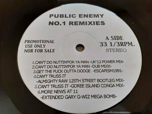 L4734◆LP / PUBLIC ENEMY / NO.1 REMIXIES / PROMO