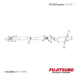 FUJITSUBO/フジツボ マフラー POWER Getter インプレッサ WRX アプライドモデルD・E・F・G E,GF-GC8 1996.9～2000.8 100-63015