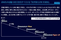 Espelir/エスペリア Downsus+スーパーダウンサスラバー セット カローラツーリング COROLLA TOURING NRE210W EST-5699+BR-5687F+BR-5687R_画像2