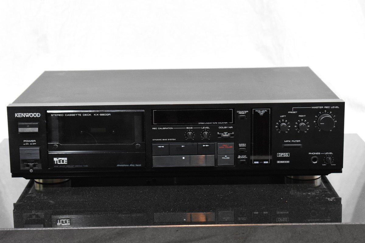 KENWOOD/ケンウッド カセットデッキ KX-880GR | JChere雅虎拍卖代购