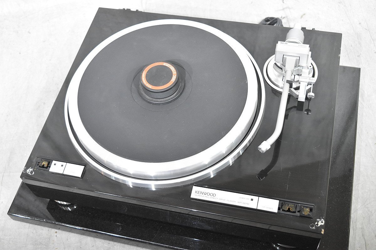 KENWOOD/ケンウッド ターンテーブル レコードプレーヤー KP-9010【難