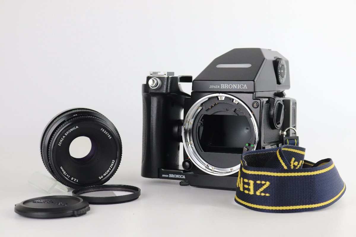 Zenza Bronica ゼンザブロニカ ETR Si 中判フィルムカメラ Zenzanon-PF