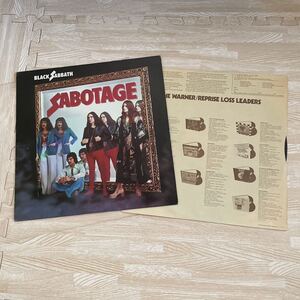 US版◆Black Sabbath ブラック・サバス◆Sabotage LP Warner Bros. Records BS 2822 US盤