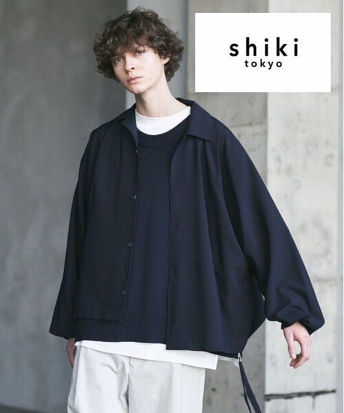 shiki tokyo シキトウキョウ 3wayドルマンスリーブバルーンシャツ