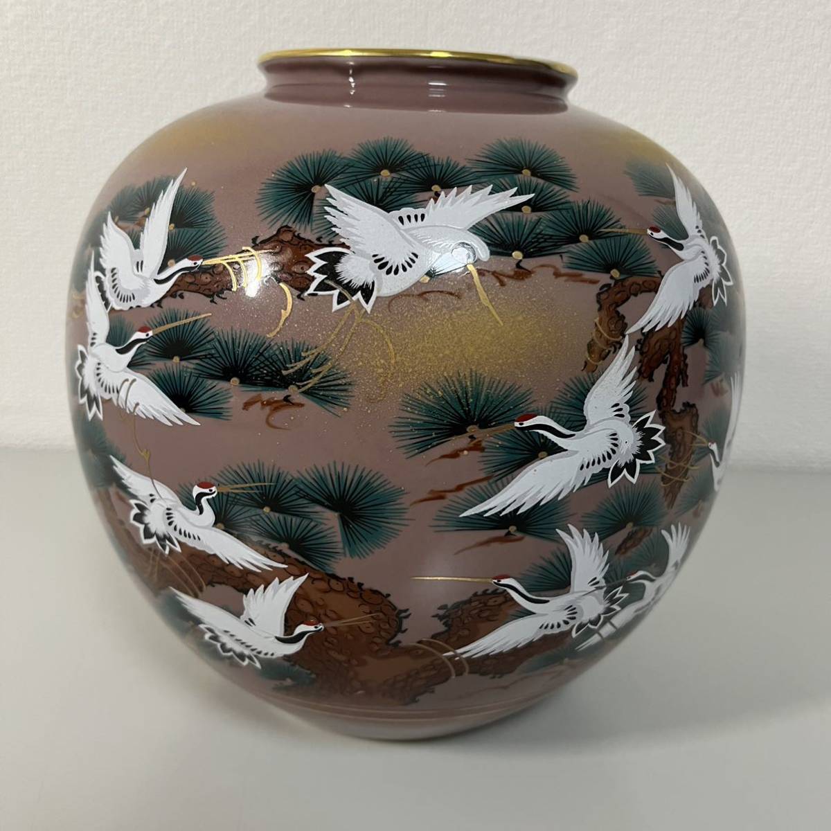 2023年最新】ヤフオク! -九谷焼 花瓶 鶴の中古品・新品・未使用品一覧