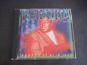 輸CD　RICHARD　”GROOVE”　HOLMES/SPICY　LEGENDS　OF　ACID　JAZZ