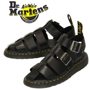 Dr.Martens (ドクターマーチン) 30766001 GARIN ストラップ レザーサンダル BLACK UK5-約24.0cm