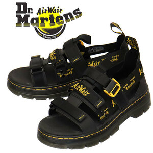 Dr.Martens (ドクターマーチン) 30822001 PEARSON II 3ストラップ ベルクロ サンダル BLACK UK4-約23.0cm