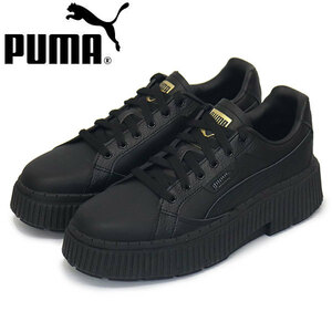 PUMA (プーマ) WMS 390639 ディナーラ レザー レディース スニーカー 02プーマブラック PM209 25.0cm