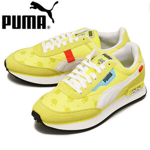 プーマ PUMA SPONGEBOB スポンジボブ コラボ FUTURE RIDER フューチャーライダー スニーカー 391970-01 黄 イエロ