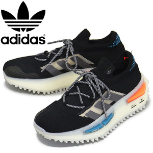 adidas (アディダス) FZ5706 NMD_S1 スニーカー コアブラックxグレーファイブxオフホワイト AD226 27.0cm