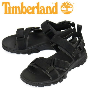 Timberland (ティンバーランド) A2E4G GARRISON TRAIL SANDAL ギャリソントレイル ウェビングストラップサンダル Black Out TB411 US10-約2