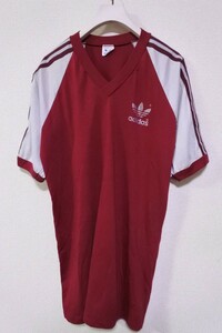 80's adidas Adidas игра рубашка джерси футболка size XL USA производства Vintage 