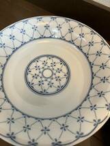 まとめ売り　パスター・カレー皿　１０枚セット　Royal　ブルーとホワイト　花柄　ロイヤル　食器　大皿_画像4