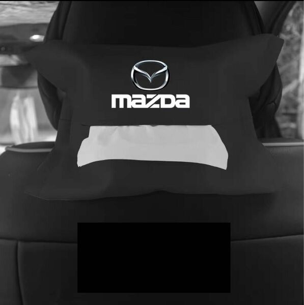 マツダ　Mazda エンブレム 自動車用 ティッシュケース　ティッシュカバー　