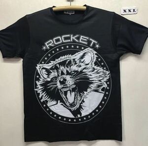 新品 ガーディアンズオブギャラクシー ロケット Tシャツ XXLサイズ 管154