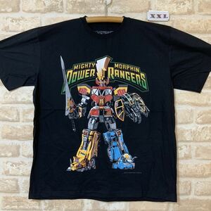 パワーレンジャー Tシャツ　XXLサイズ　海外製　パワーレンジャー ズ　POWER RANGERS