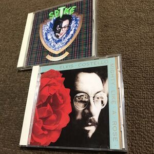 Elvis Costello/エルヴィス・コステロ　SPIKE + Mighty Like a Rose 2作セットで